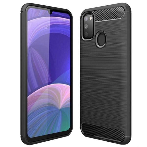 Husa SAMSUNG Galaxy M21 - Carbon (Negru) FORCELL