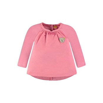 Bluza cu maneci din tricot fete,Steiff, roz, marimea 86 cm, varsta 18 luni Bluza cu maneci din tricot fete,Steiff, roz, marimea 86 cm, varsta 18 luni
