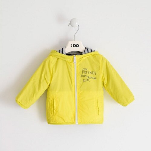 Geaca baiat Ido verde praz/gri