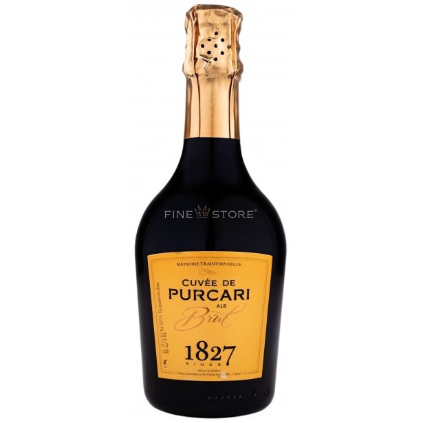 Vin Spumant Cuvee de Purcari Alb Brut, 0.375l
