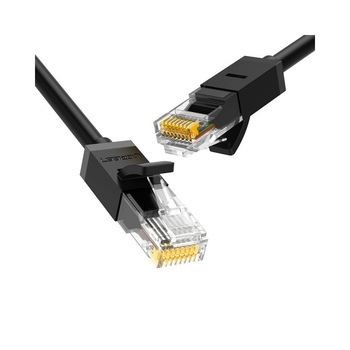 Cablu de retea rotunjit UGREEN Ethernet RJ45, Cat.6, UTP, 10m, Negru - 821648 Cablu de retea rotunjit UGREEN Ethernet RJ45, Cat.6, UTP, 10m, Negru - 821648