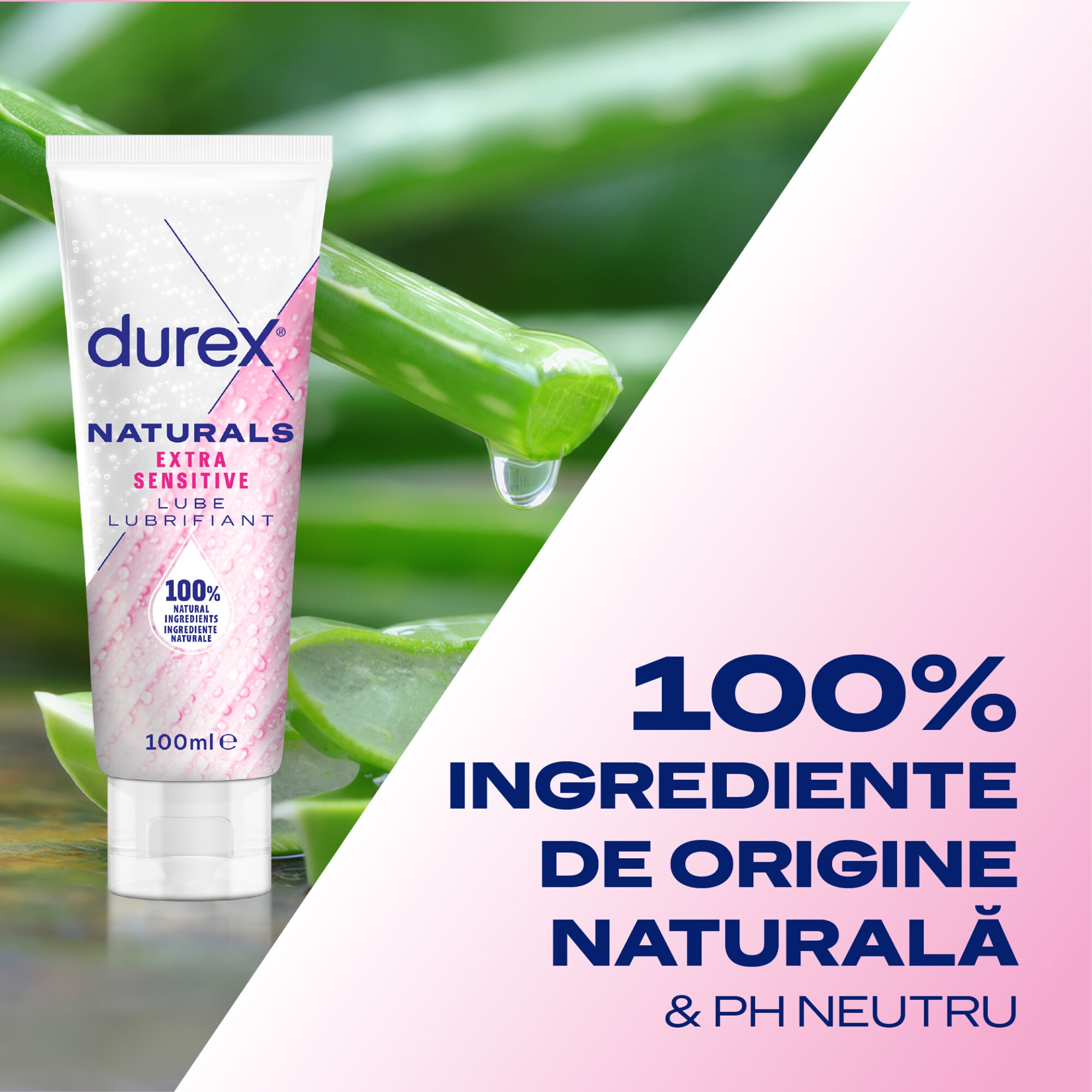 durex naturals extra sensitive lubricant Durex Naturals Extra Sensitive Lubricant 100 ml (100 ml)