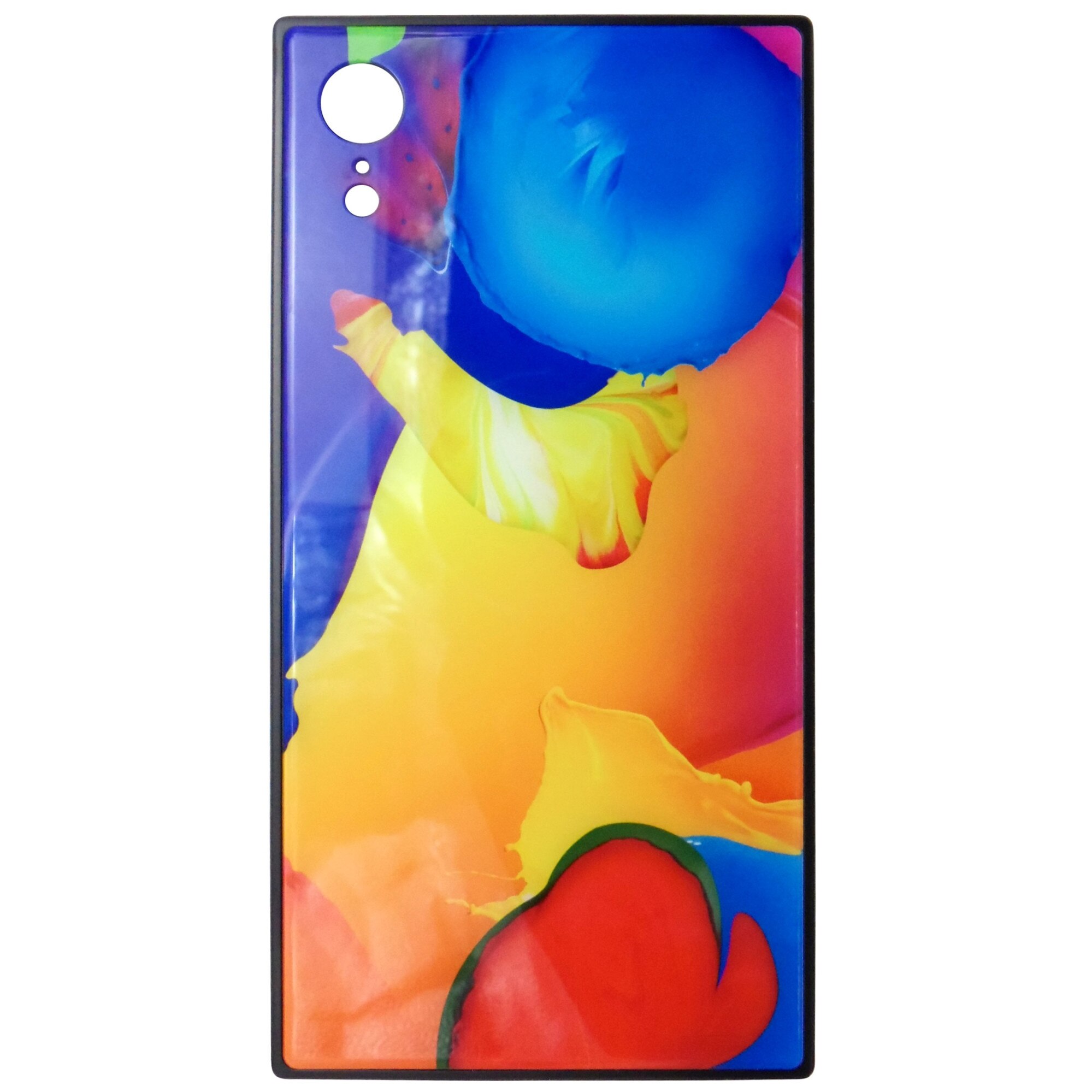Husa WK Design Glass Barlie Series plastic + TPU multicolora pentru Apple iPhone XR