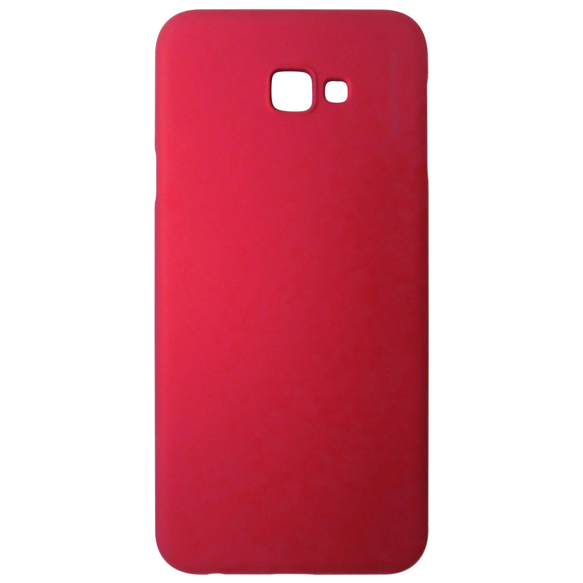 Husa tip capac plastic ultraslim X-Level Metallic rosu pentru Samsung Galaxy J4 Plus 2018 (SM-J415F)