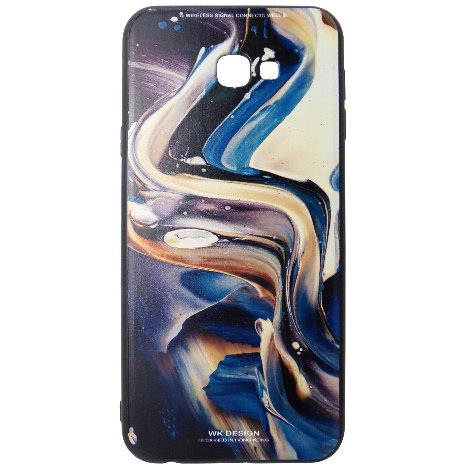 Husa tip capac spate WK Design Foto silicon TPU + plastic multicolor pentru Samsung Galaxy J4 Plus 2018 (SM-J415F)