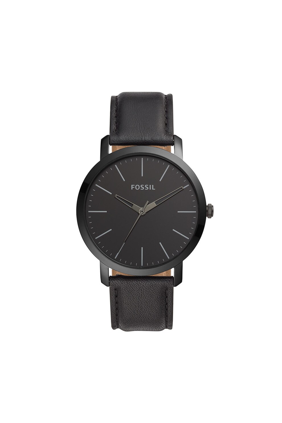 Fossil, Ceas cu o curea de piele, Negru