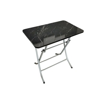 Masa plianta cu blat din MDF melaminat Harlem® Granith , 60X110X72 centimetri, Blat 18mm , Picioare emailate, Pliabila, Model Granit, Negru Masa plianta cu blat din MDF melaminat Harlem® Granith , 60X110X72 centimetri, Blat 18mm , Picioare emailate, Pliabila, Model Granit, Negru