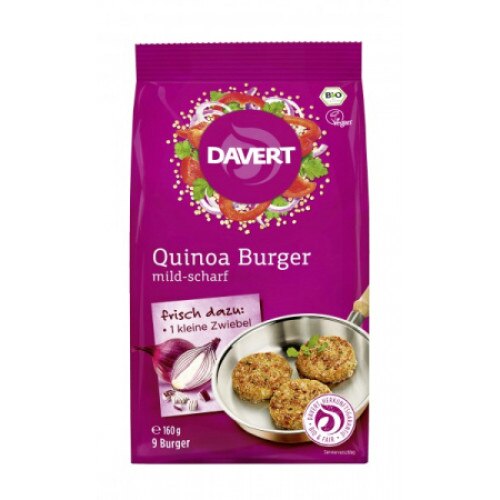 Burger vegan cu quinoa bio 160g