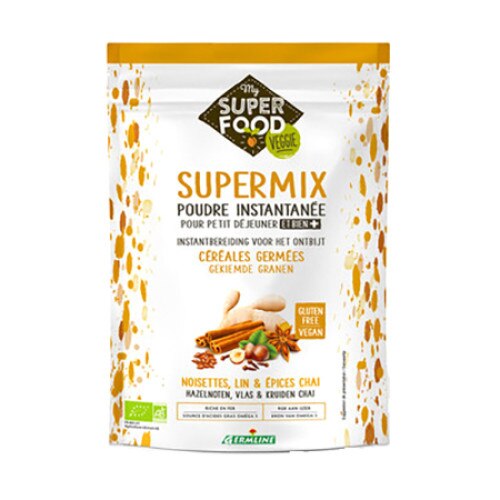 Supermix pentru micul dejun cu alune de padure - chai bio 350g, fara gluten