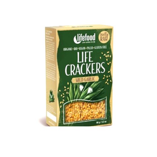 Crackers din in cu leurda raw eco 90g