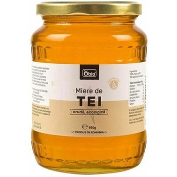 Miere de tei cruda eco 950g Miere de tei cruda eco 950g