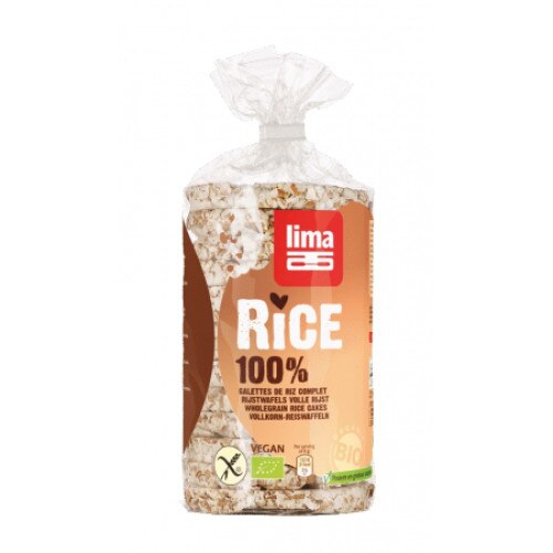 Rondele de orez expandat cu sare, bio, 100g