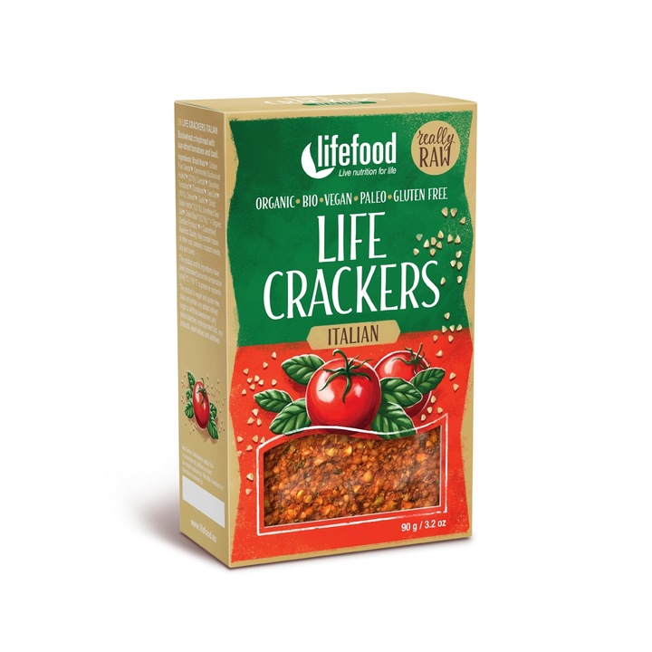 LifeCrackers italian raw eco 90g