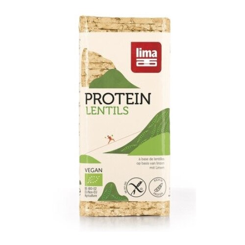 Rondele proteice din linte expandata bio 100g