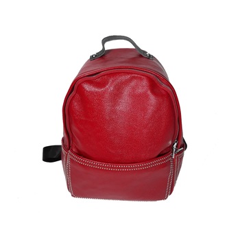 Rucsac dama, L-LINE, din piele ecologica, rosu, elegant, dimensiune 34x29x13 cm Rucsac dama, L-LINE, din piele ecologica, rosu, elegant, dimensiune 34x29x13 cm