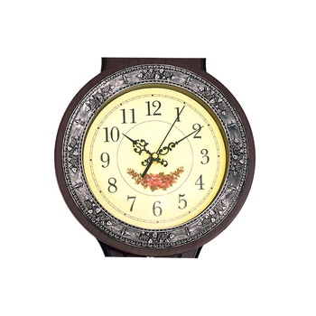 Ceas de perete vintage cu pendul, maro, 43x22 cm, D259 Ceas de perete vintage cu pendul, maro, 43x22 cm, D259