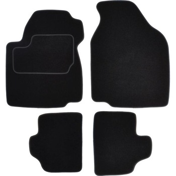 Set 4 covorase auto MAMMOOTH, Velur, pentru FORD FIESTA IV 1995-2002 SALOON, Negru Set 4 covorase auto MAMMOOTH, Velur, pentru FORD FIESTA IV 1995-2002 SALOON, Negru