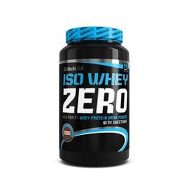 Izolat proteic din zer, ISO Whey ZERO, BioTech USA, Aroma Cookies Cream, 908 g