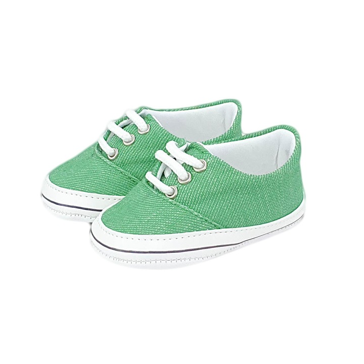 Botosei botez, tip tenis, verde