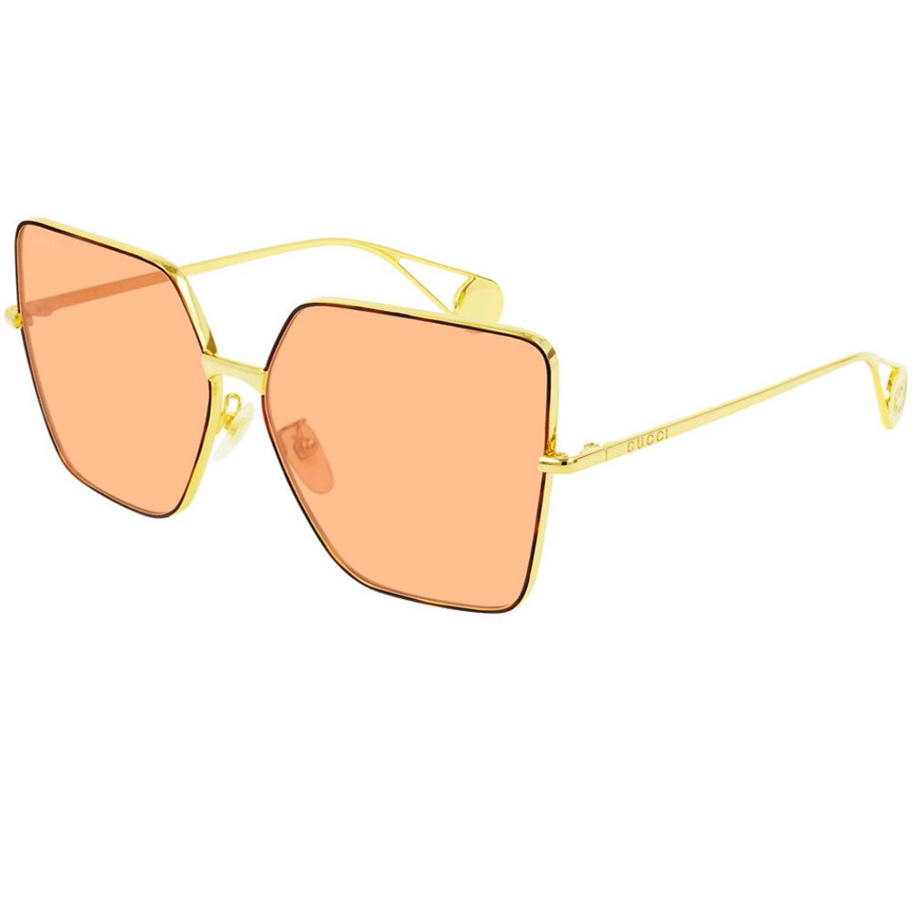 Ochelari de soare dama Gucci GG0436S 003 Portocaliu