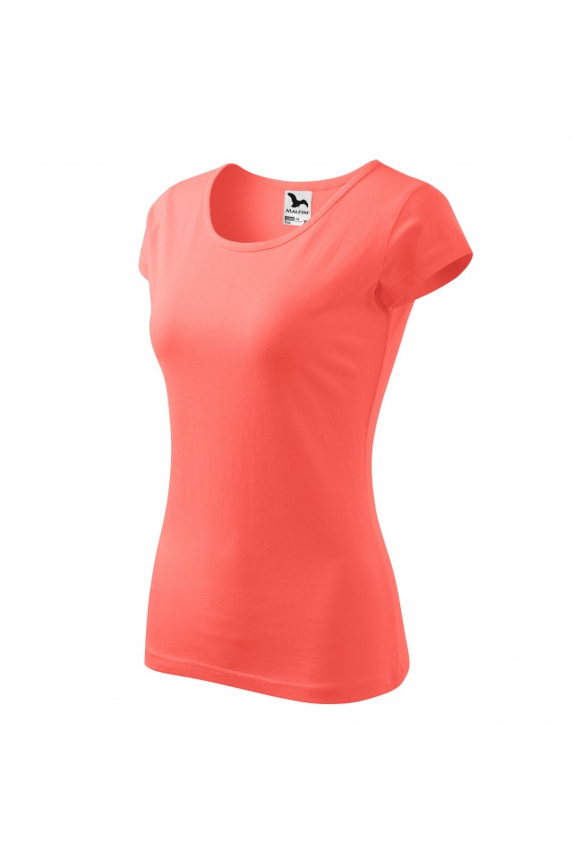 Tricou pentru dama, Coral, 122-A1, Multicolor