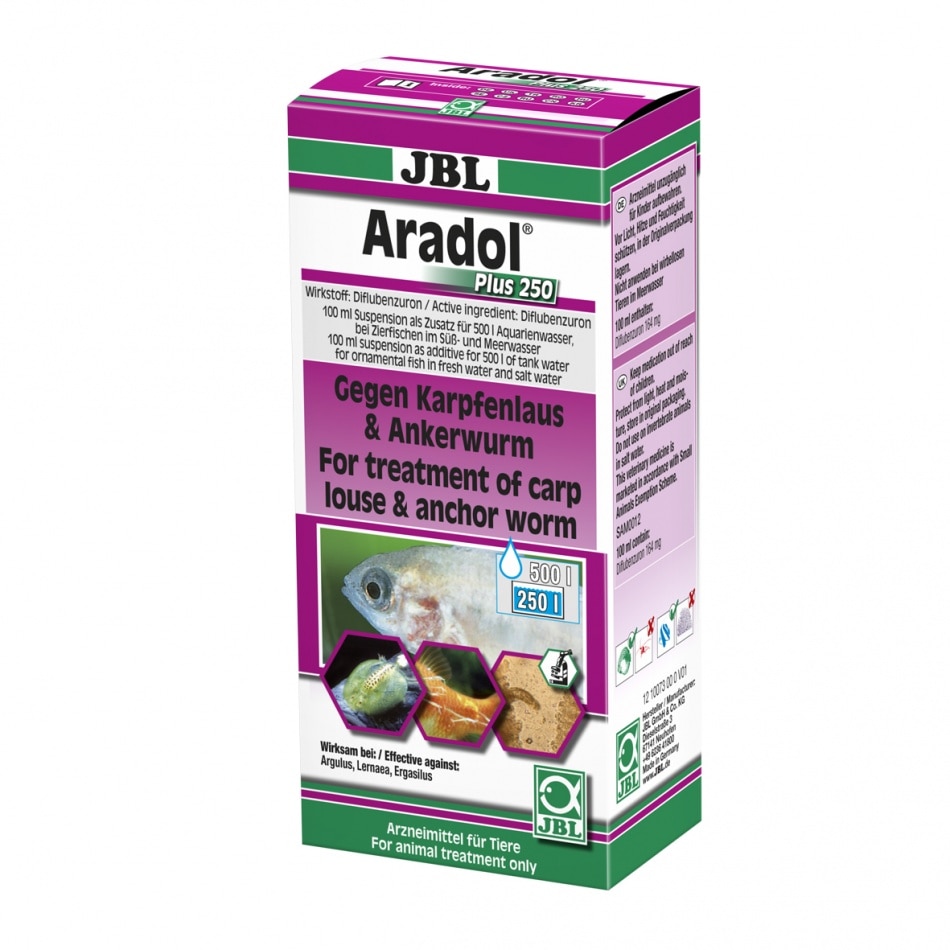 Tratament pesti acvariu JBL Aradol Plus 250 / 100ml