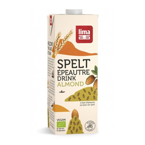 Bautura vegetala de spelta cu migdale bio 1l