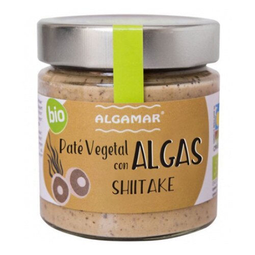 Pate vegetal cu alge si ciuperci shiitake eco 180g