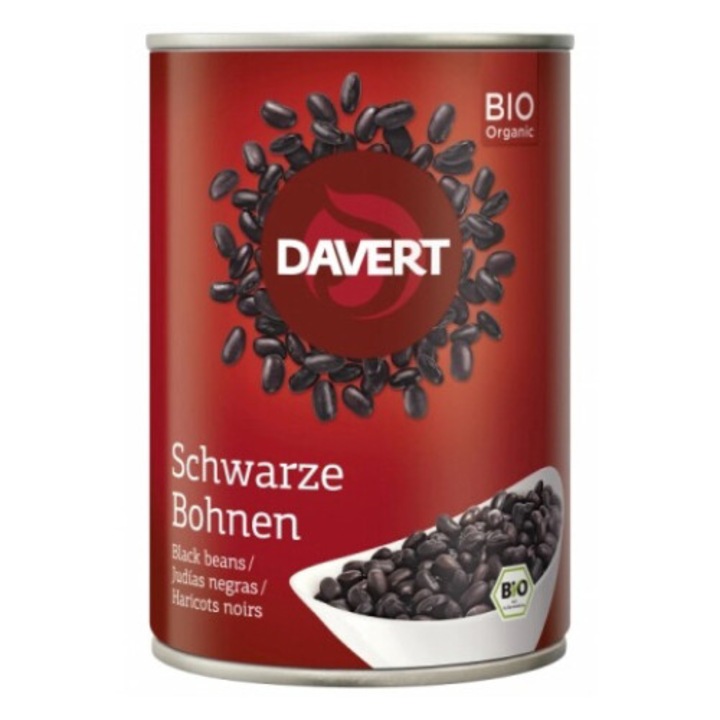 Fasole neagra bio conserva 400g