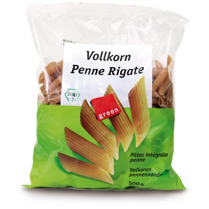Penne Bio din Grau Dur Integral Green Organics 500gr