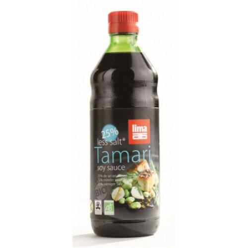 Sos de soia Tamari cu continut redus de sare bio, 250ml