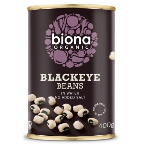 Fasole alba blackeye bio 400g