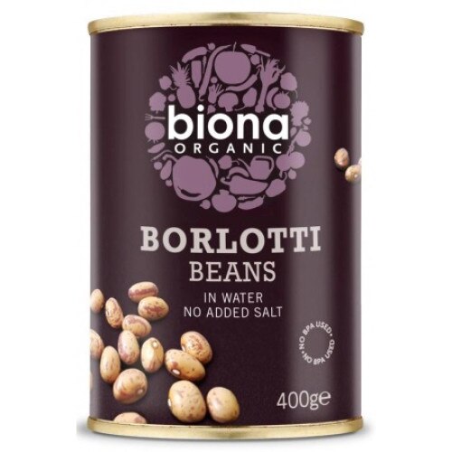 Fasole Borlotti bio 400g Biona