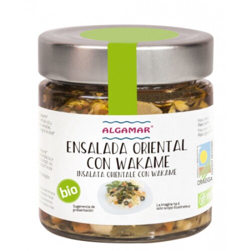 Salata orientala cu alge wakame eco 190g