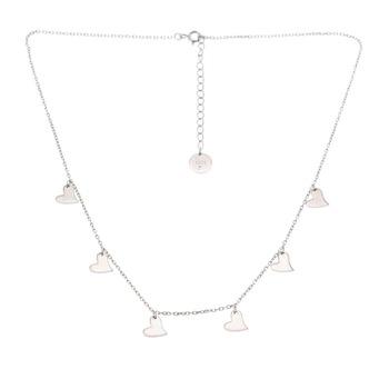 Colier Argint Silver Hearts 6 Inimi Colier Argint Silver Hearts 6 Inimi