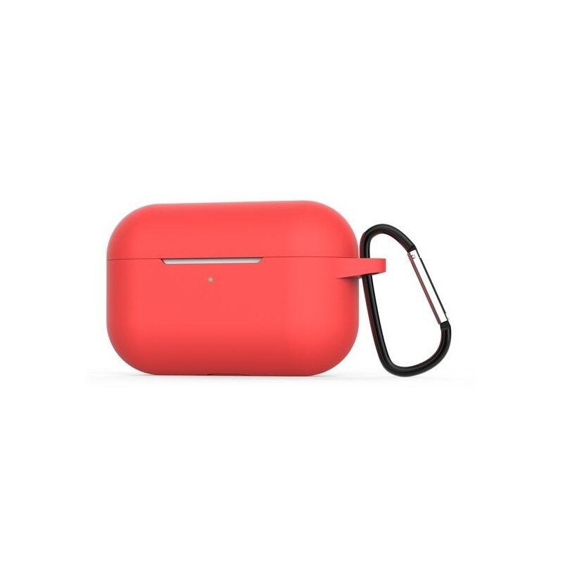 Husa Silicon Forcell Pro Box Airpods + Agatatoare - Rosu