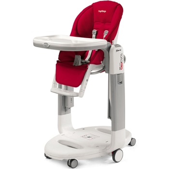 Scaun de masa 3 in 1 Peg Perego Tatamia Follow Me, Fragola Scaun de masa 3 in 1 Peg Perego Tatamia Follow Me, Fragola