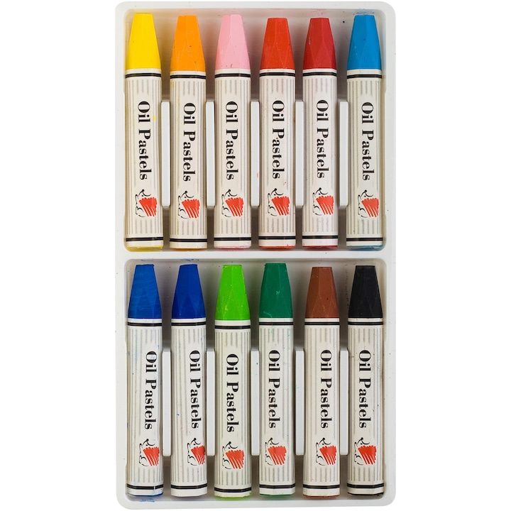 Creioane Oil Pastel Ico Arici 12/set