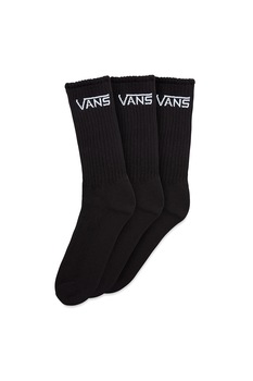 Vans, Set de sosete lungi - 3 perechi, Negru/Alb, 9.5-13 Vans, Set de sosete lungi - 3 perechi, Negru/Alb, 9.5-13