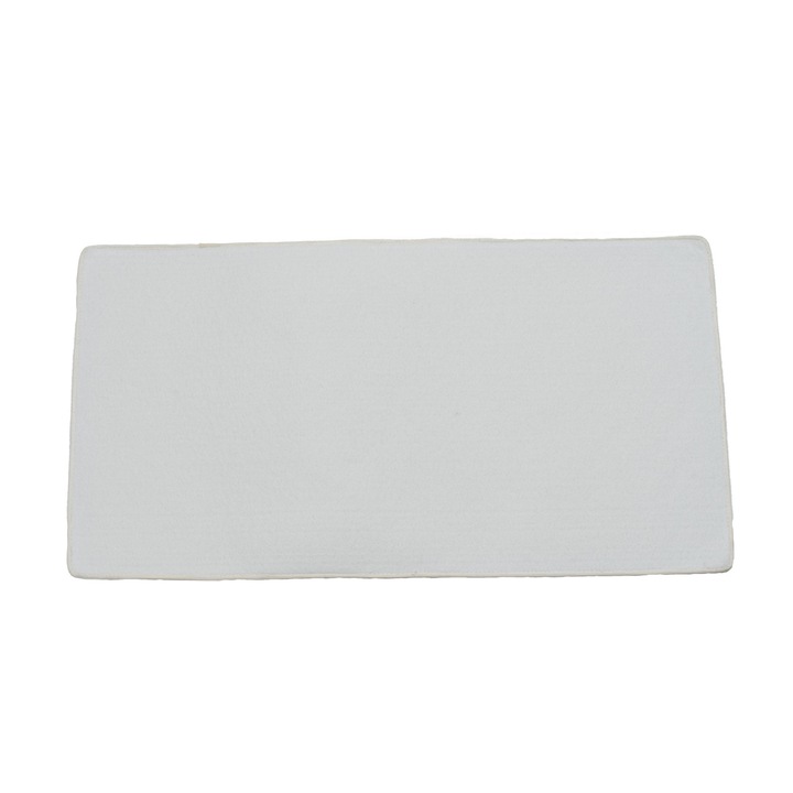 Covor decontaminare, textil, alb, 32 x 60 cm