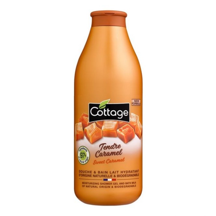 Крем душ гел Cottage, Caramel, 750мл