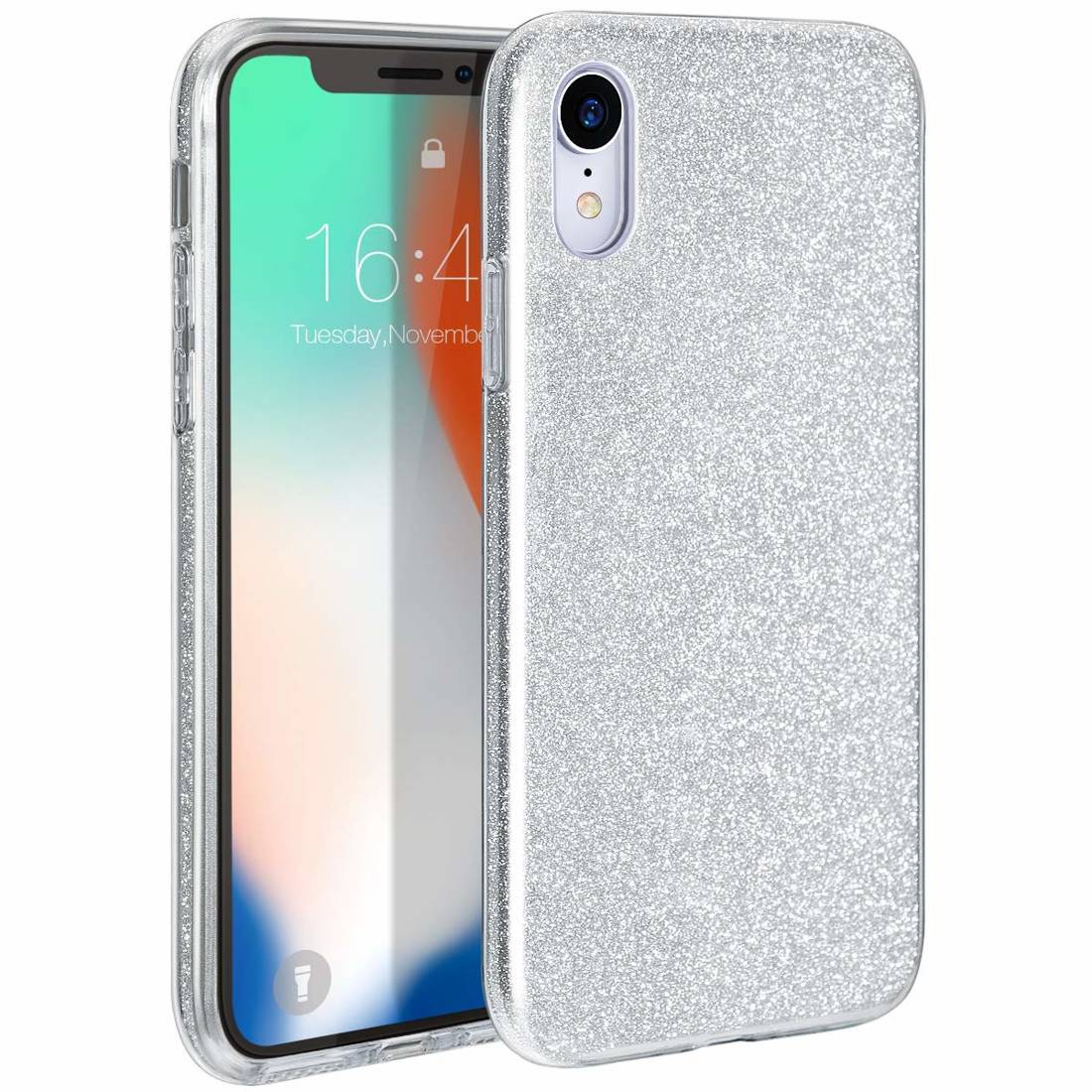 Husa LG K51S / K41S Glitter Silver