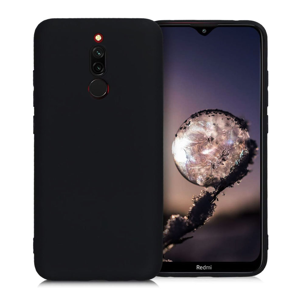 Husa pentru Xiaomi Redmi 8 - TPU Silicon UltraSlim, Gekko iSlim - Neagra Negru Carcasa