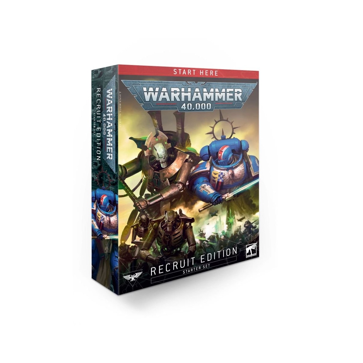 Pachet Miniaturi + Vopsele Warhammer 40k, Games workshop, Recruit Edition Starter Set