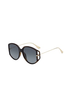Christian Dior, Ochelari de soare butterfly Direction 2, Maro/Negru/Auriu, 54-17-145 Standard Christian Dior, Ochelari de soare butterfly Direction 2, Maro/Negru/Auriu, 54-17-145 Standard