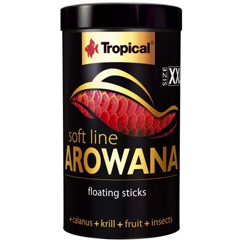 Mangime Tropical Soft Line Per Arowana Adulti - Stick Galleggianti, XXL 250ml - Foto 11