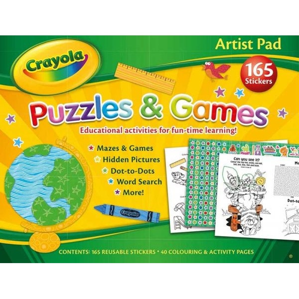 Crayola Artist Pad - Activitati educationale - Limba Engleza