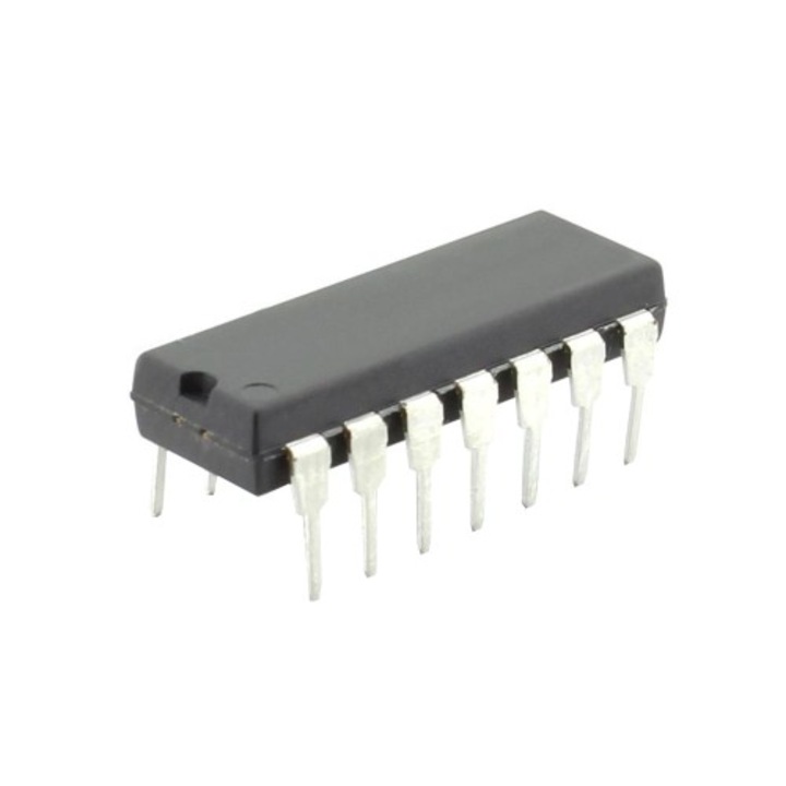 Circuit integrat, temporizator programabil, DIP14, THT, TEXAS INSTRUMENTS, CD4541BE, T169502