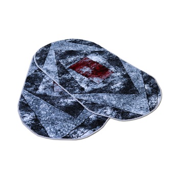 Set 2 buc.Covor Gold COLLECTION 80X150 cm oval -0835 gri Set 2 buc.Covor Gold COLLECTION 80X150 cm oval -0835 gri