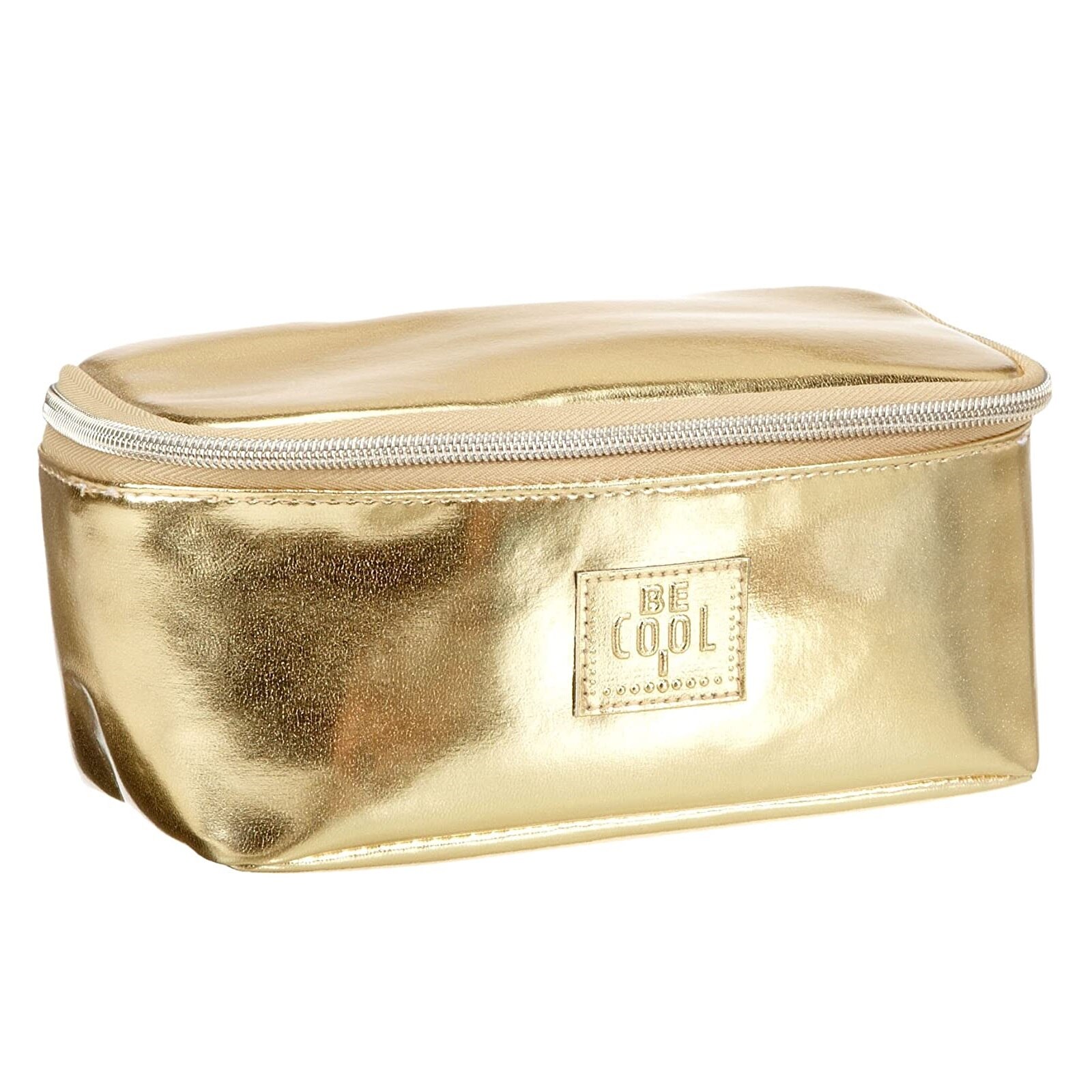 Geanta frigorifica BeCool, Auriu, 20 x 9.5 x 10 cm, 1.5 l